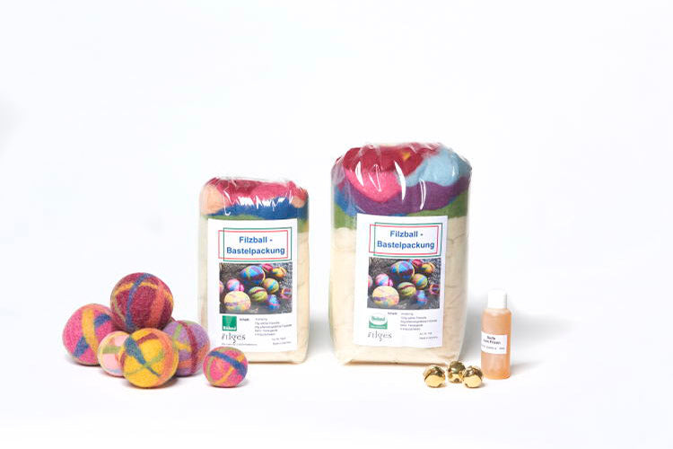 Filzball Bastelpack - Ronja + Rasmus