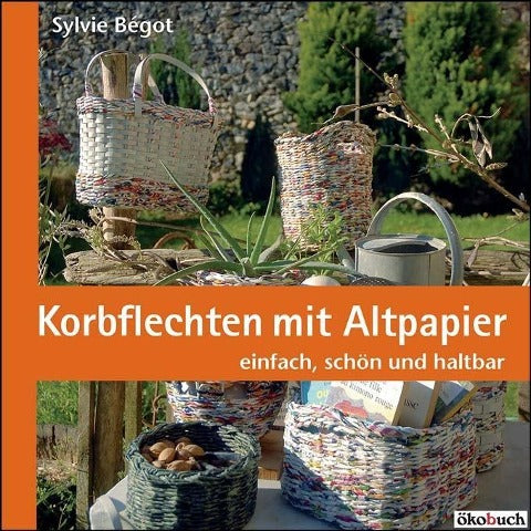 Korbflechten mit Altpapier - Ronja + Rasmus
