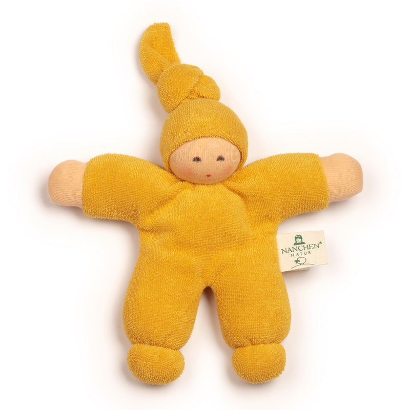 Pimpel  kleines Kuschelpüppchen aus Frotteee - Ronja + Rasmus