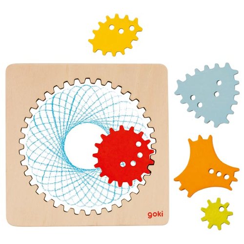 Spirograph aus Holz