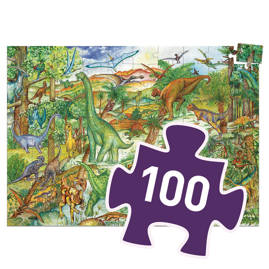 Puzzle Dinosaurier 100