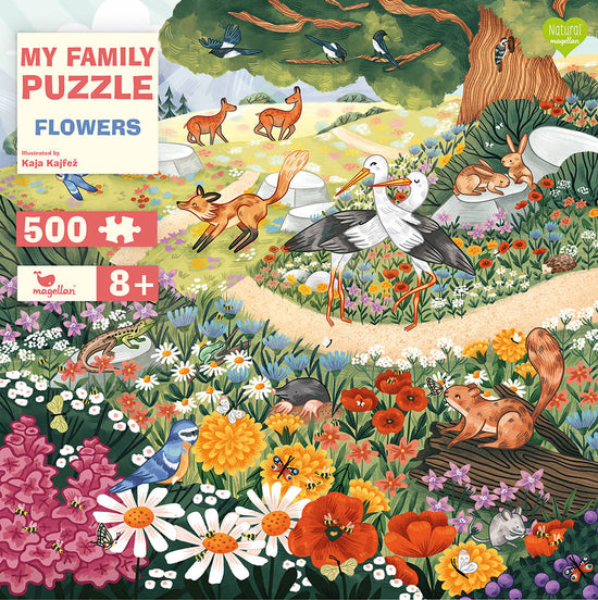 Blumen Puzzle - 500 Teile