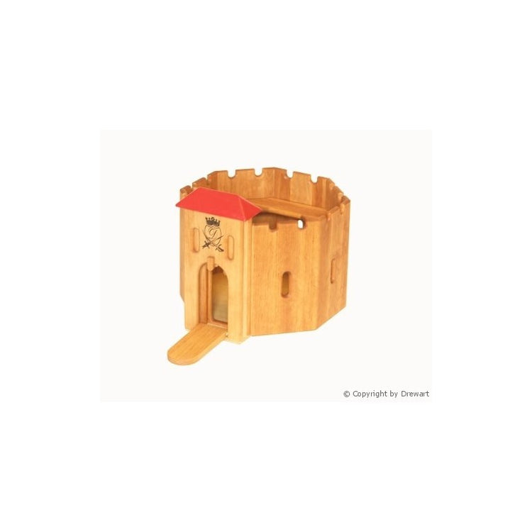 Kleine Burg mit rotem Dach - Ronja + Rasmus